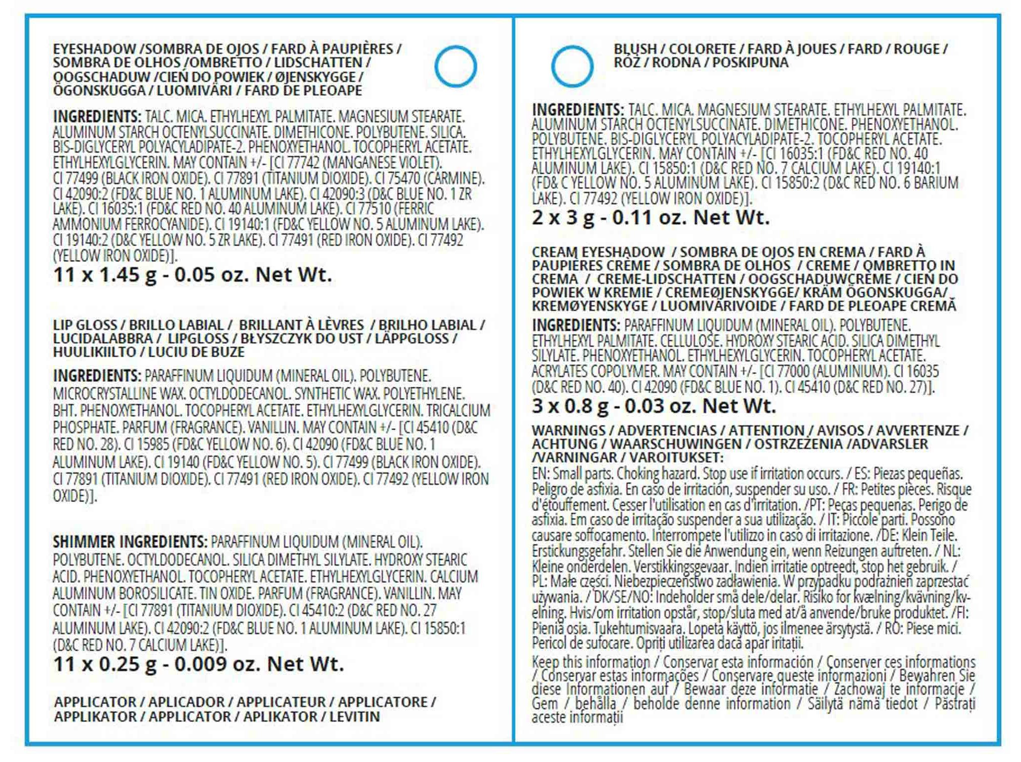 CAIXA MAQUILHAGEM MARTINELIA CRIAN&Ccedil;A image number 1