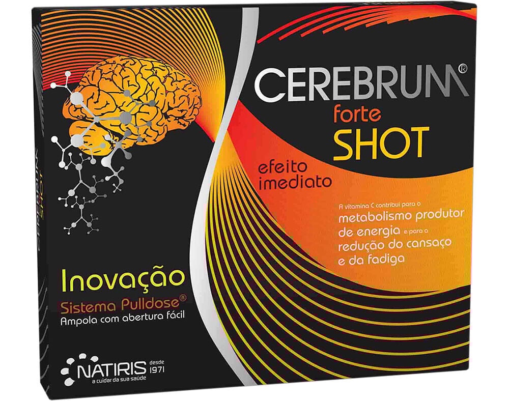 SUPLEMENTO CEREBRUM FORTE SHOT 8 AMPOLAS image number 0