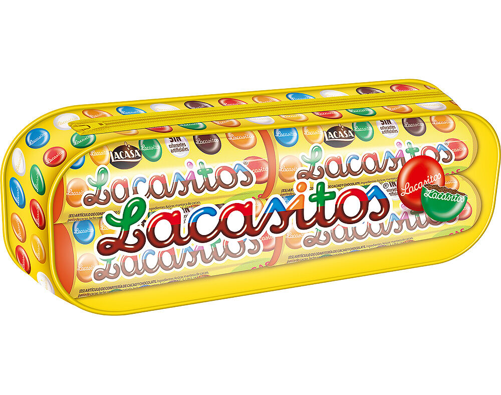 DRAGEIAS LACASITOS CHOCOLATE ESTOJO 80G image number 0