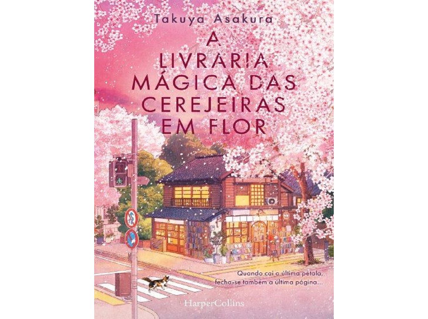 LIVRO A LIVRARIA M&Aacute;GICA DAS CEREJEIRAS EM FLOR DE TAKUYA ASAKURA image number 0