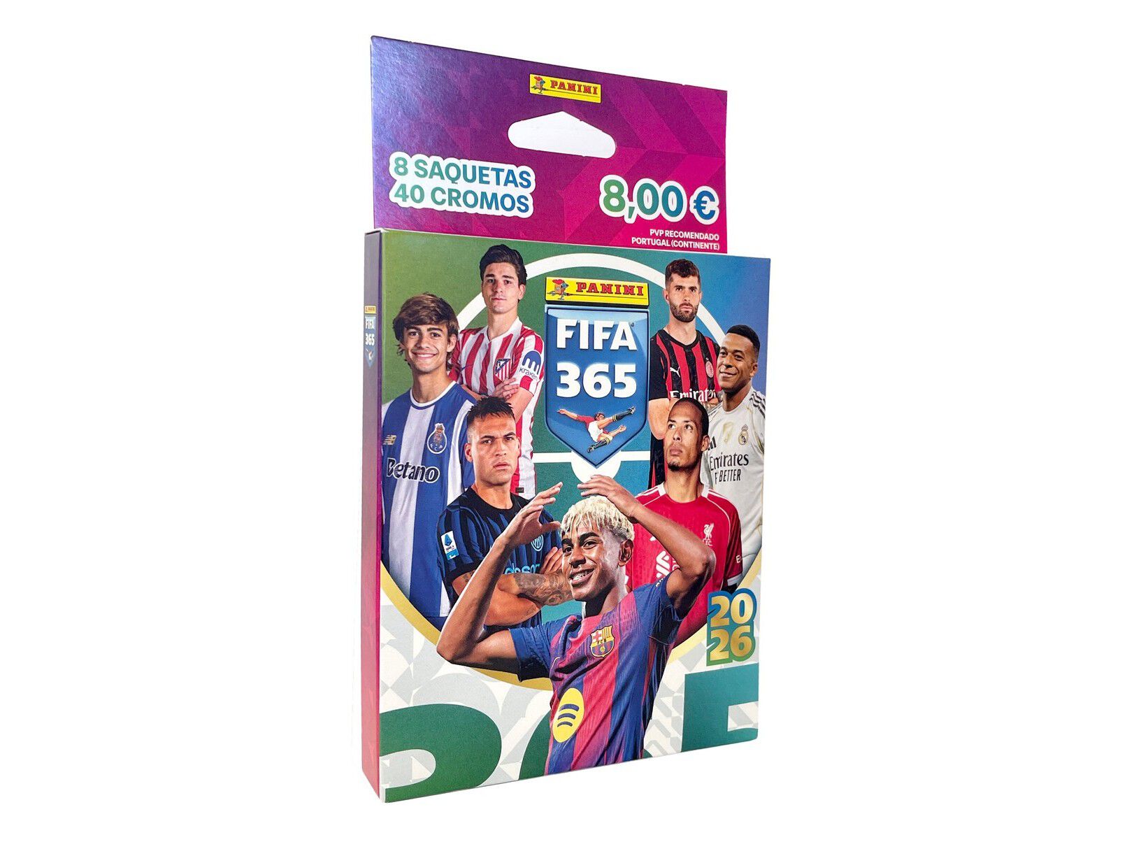 ECOBLISTER 8 SAQUETAS FIFA 365 2026