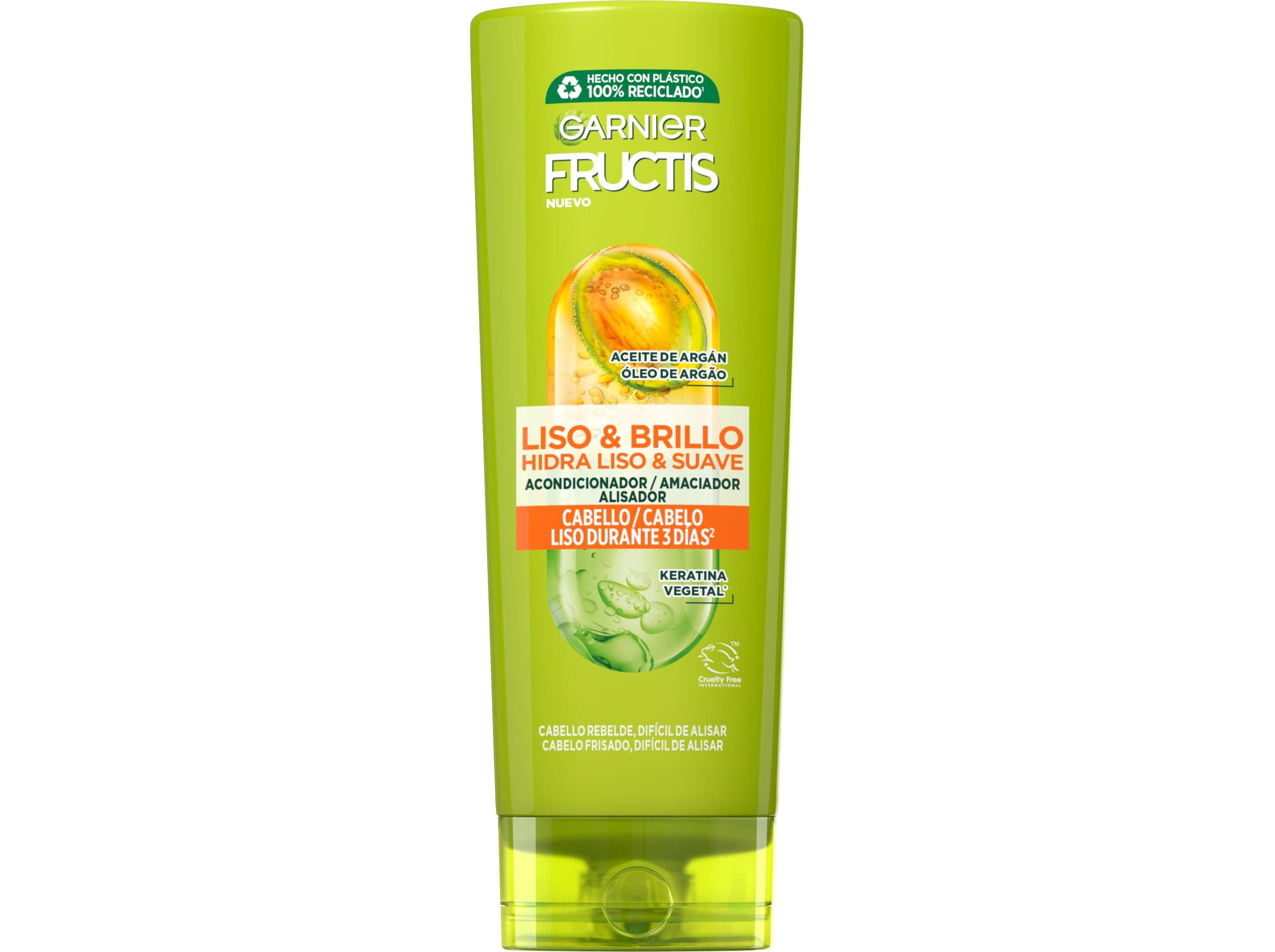 CONDICIONADOR FRUCTIS HIDRA LISO E SUAVE 250ML image number 0