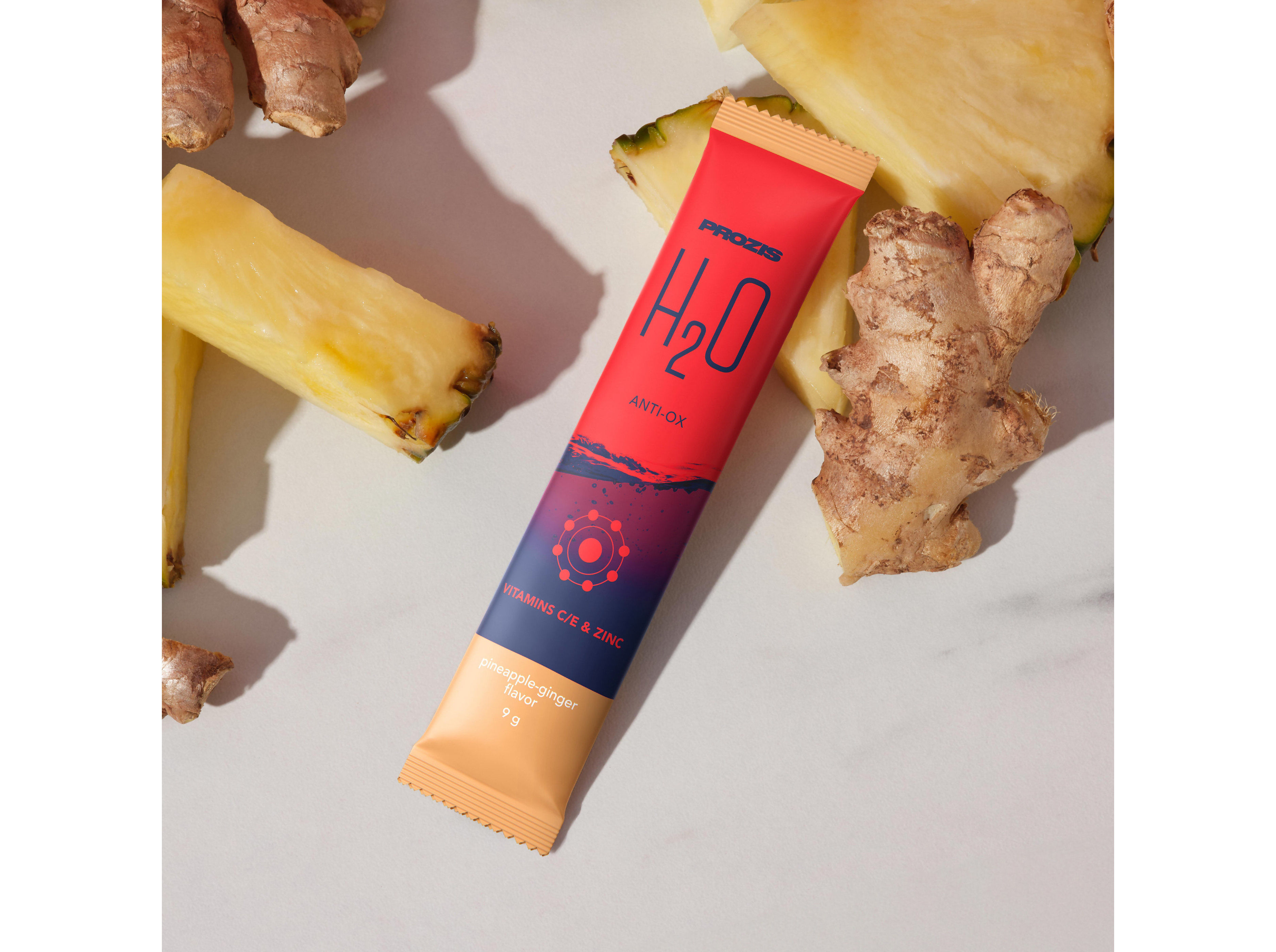 BEBIDA INSTANT&Acirc;NEA H2O PROZIS ANTI-OX ANAN&Aacute;S-GENG. 72G(8X9G) image number 1