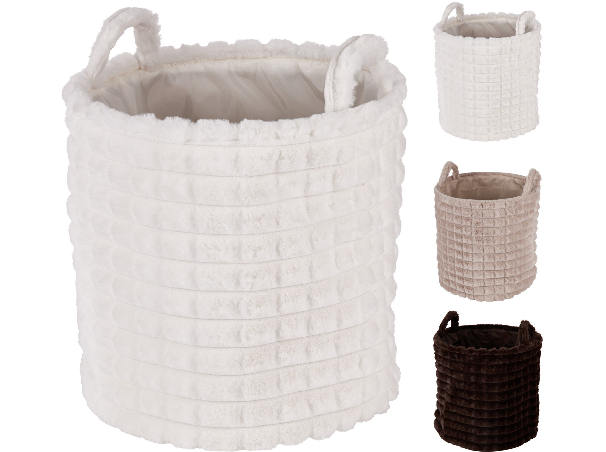 CONJUNTO DE 3 CESTOS SORTIDOS &Oslash;38X38CM