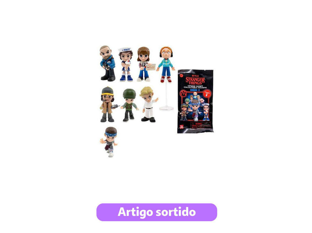 FIGURA STRANGER THINGS VALUE BLIND BAG MODELOS SORTIDOS