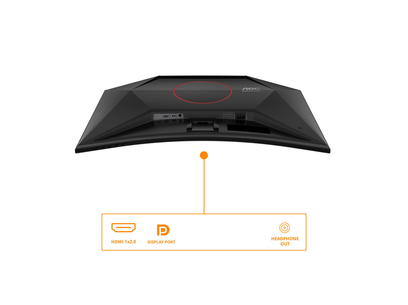 MONITOR GAMING AOC C32G42ZE 31.5" FHD 260HZ image number 2