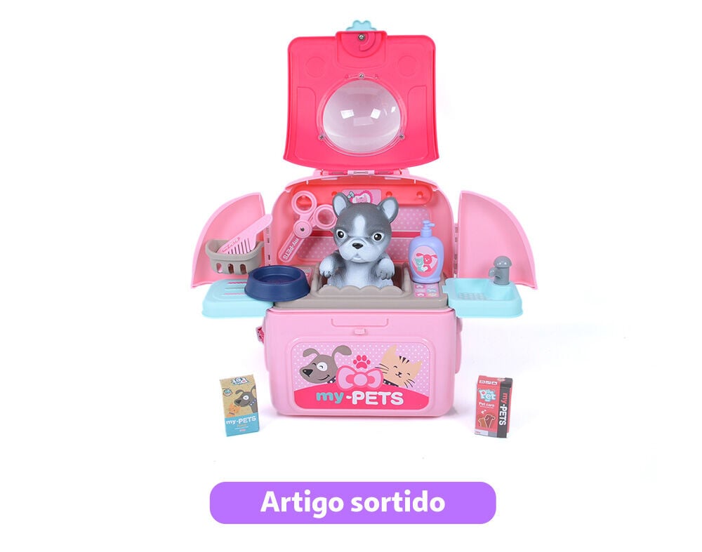 PET COM TRANSPORTADORA MODELOS SORTIDOS