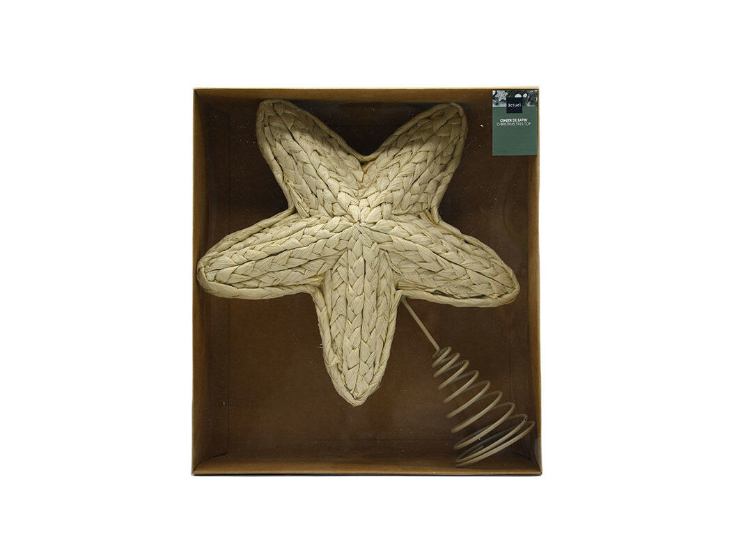 TERMINAL &Aacute;RVORE NATAL ACTUEL CART&Atilde;O 34CM image number 0