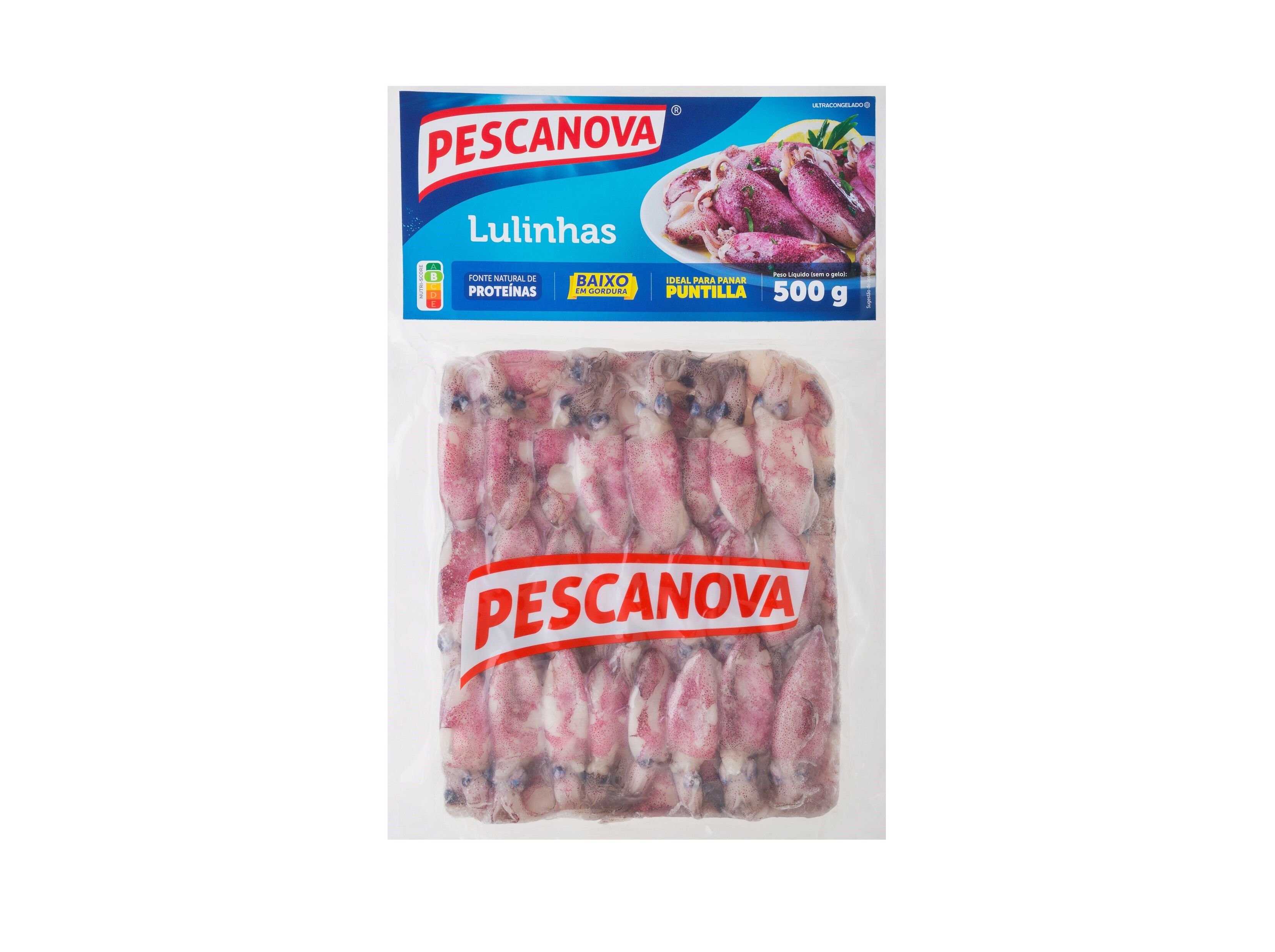 LULA CONGELADA PESCANOVA LULINHAS 500G image number 1