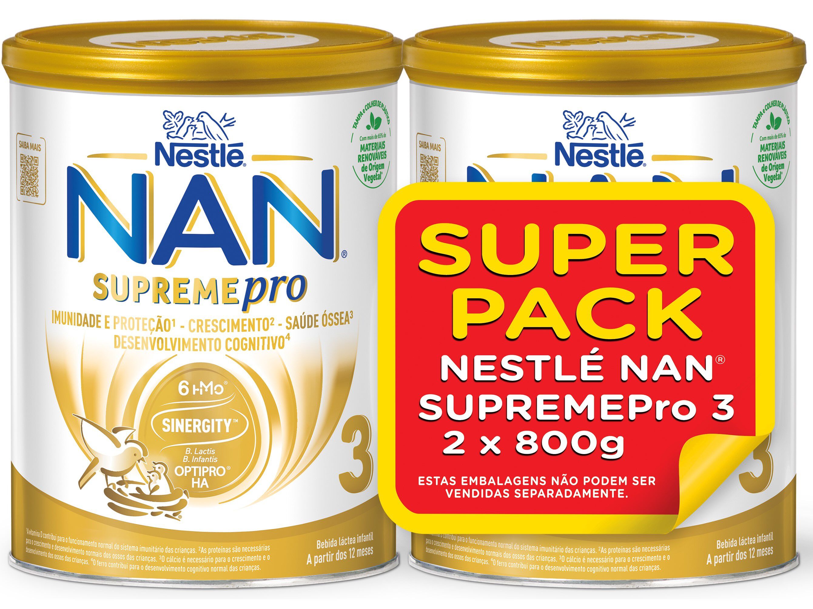 LEITE NAN SUPREME PRO 3 1.6KG image number 1