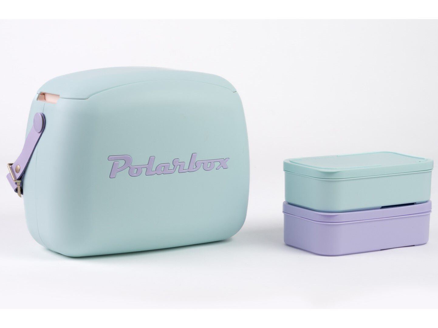 GELEIRA R&Iacute;GIDA POLARBOX AZUL CELESTE 6L image number 1