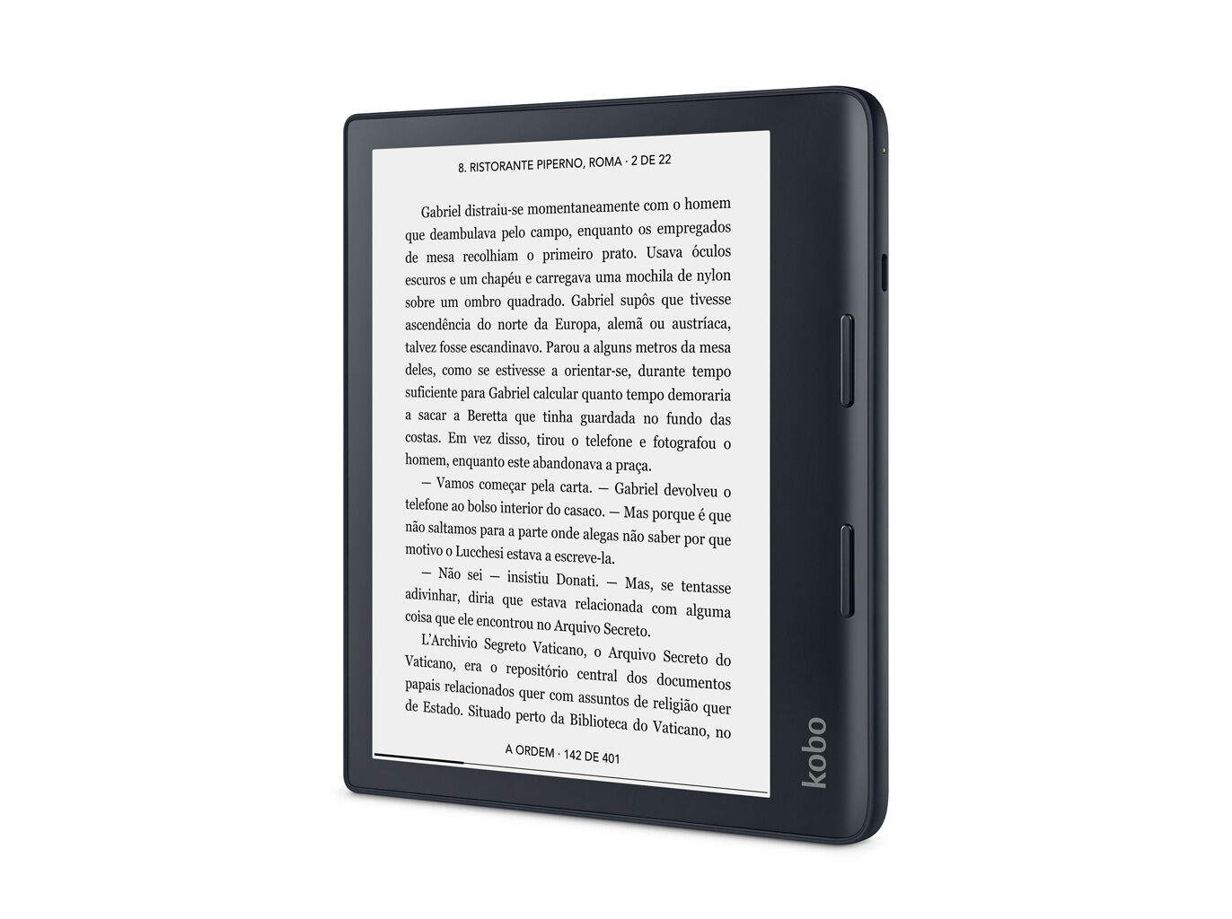 E-BOOK KOBO KOBO SAGE PRETO 8" image number 4
