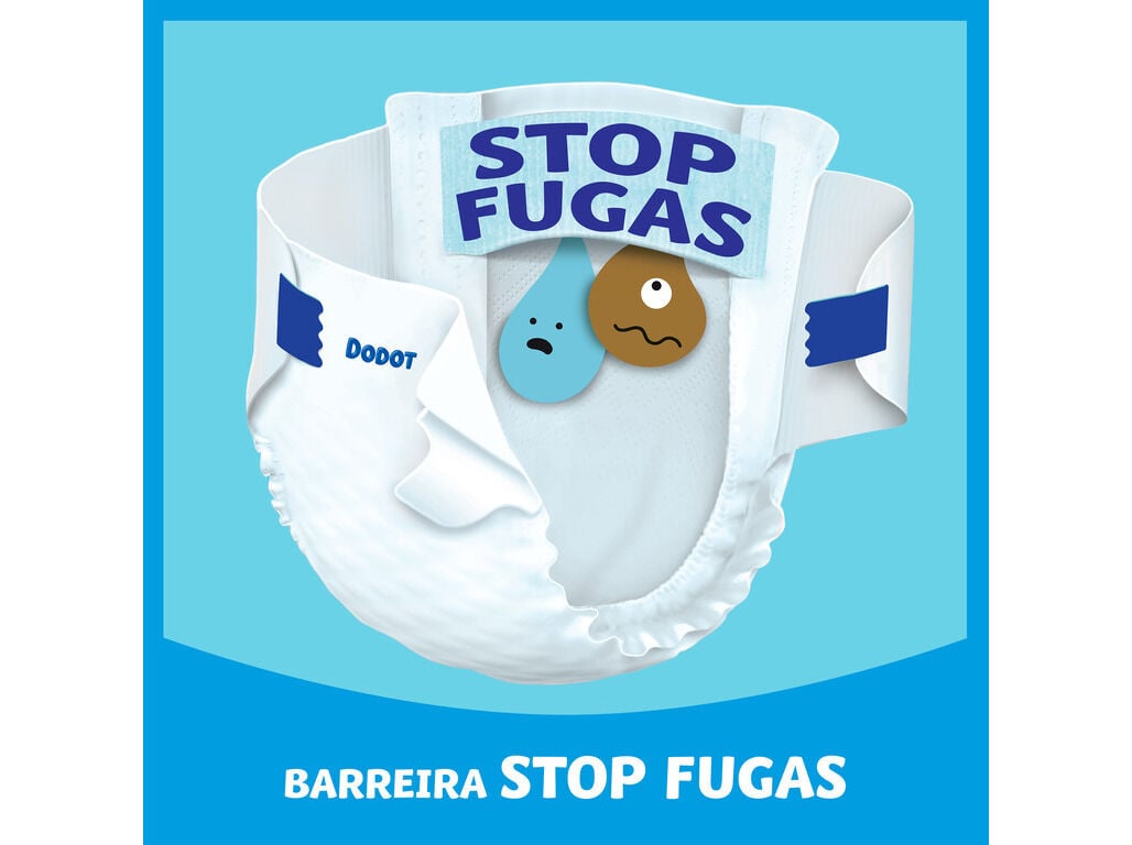 FRALDAS DODOT BEB&Eacute;-SECO EXTRA T4+ 10-15KG 62 UN image number 2