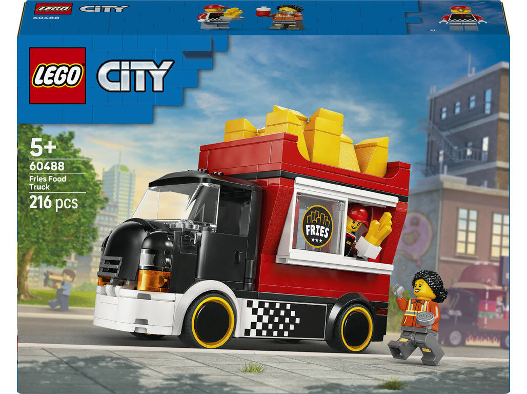 CARRINHA DE FRITOS LEGO CITY GREAT VEHICLES 60488