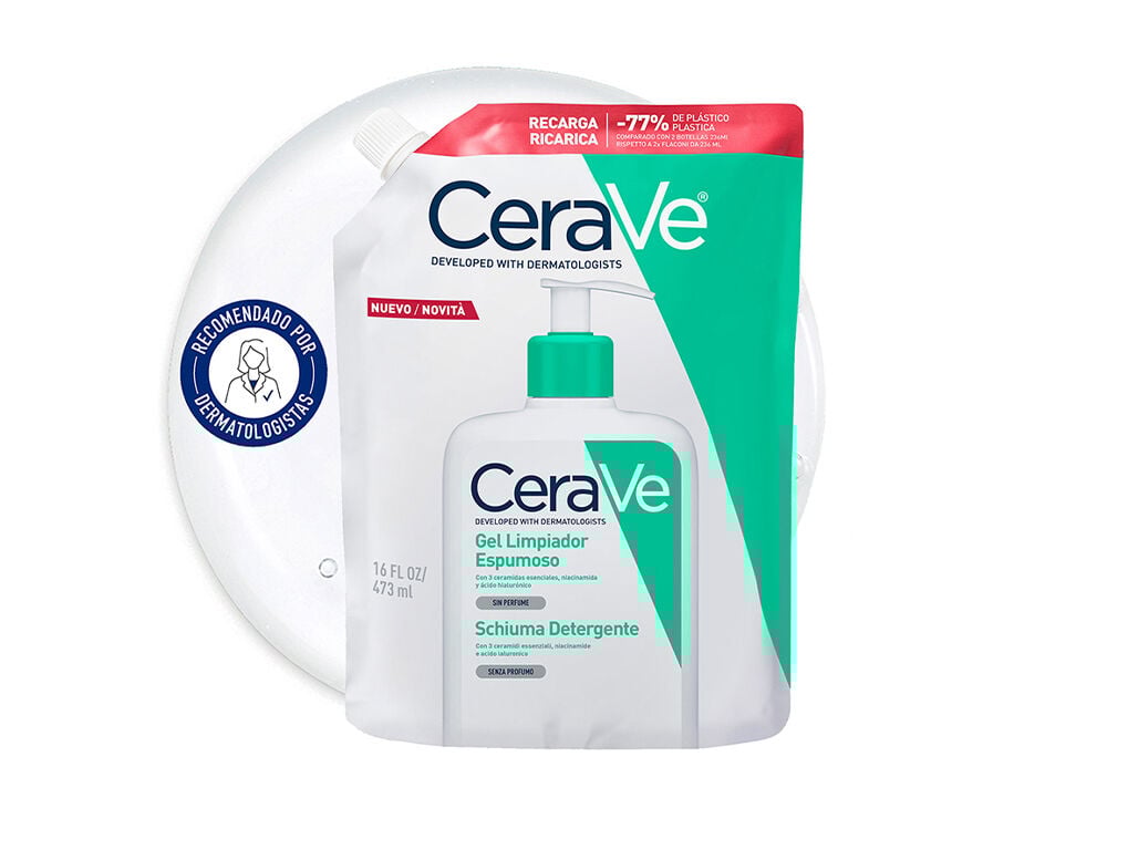 REFILL GEL LIMPEZA CERAVE 473ML image number 0