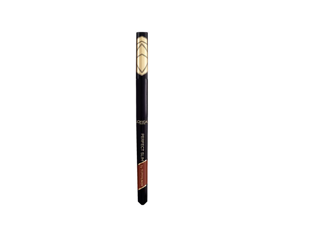 EYELINER L'OR&Eacute;AL MAKE UP PERFECT SLIM 03 BROWN NU image number 0