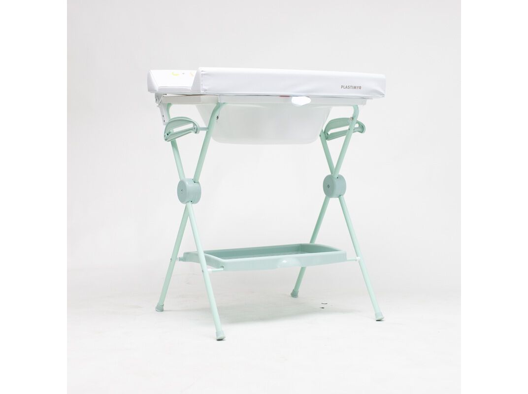 BANHEIRA COM VESTIDOR PLASTIMYR MAPA MUNDO 96X63X85CM image number 1