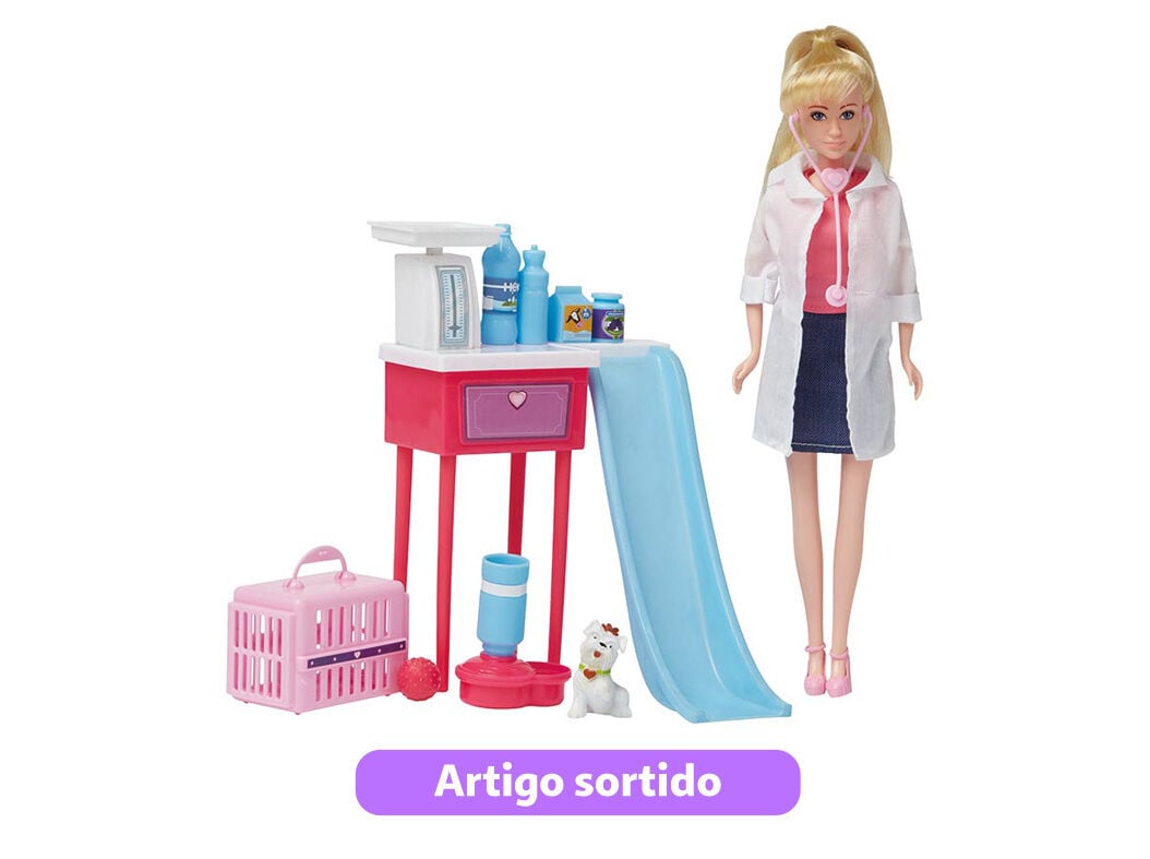 BONECA PROFISS&Otilde;ES ONE TWO FUN MODELOS SORTIDOS image number 1