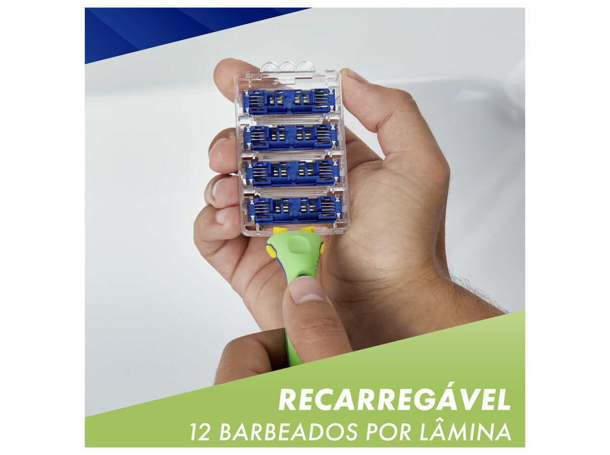 L&Acirc;MINAS DESCART&Aacute;VEIS GILLETTE SENSOR3 PLUS SENSITIVE 3+2UN image number 3