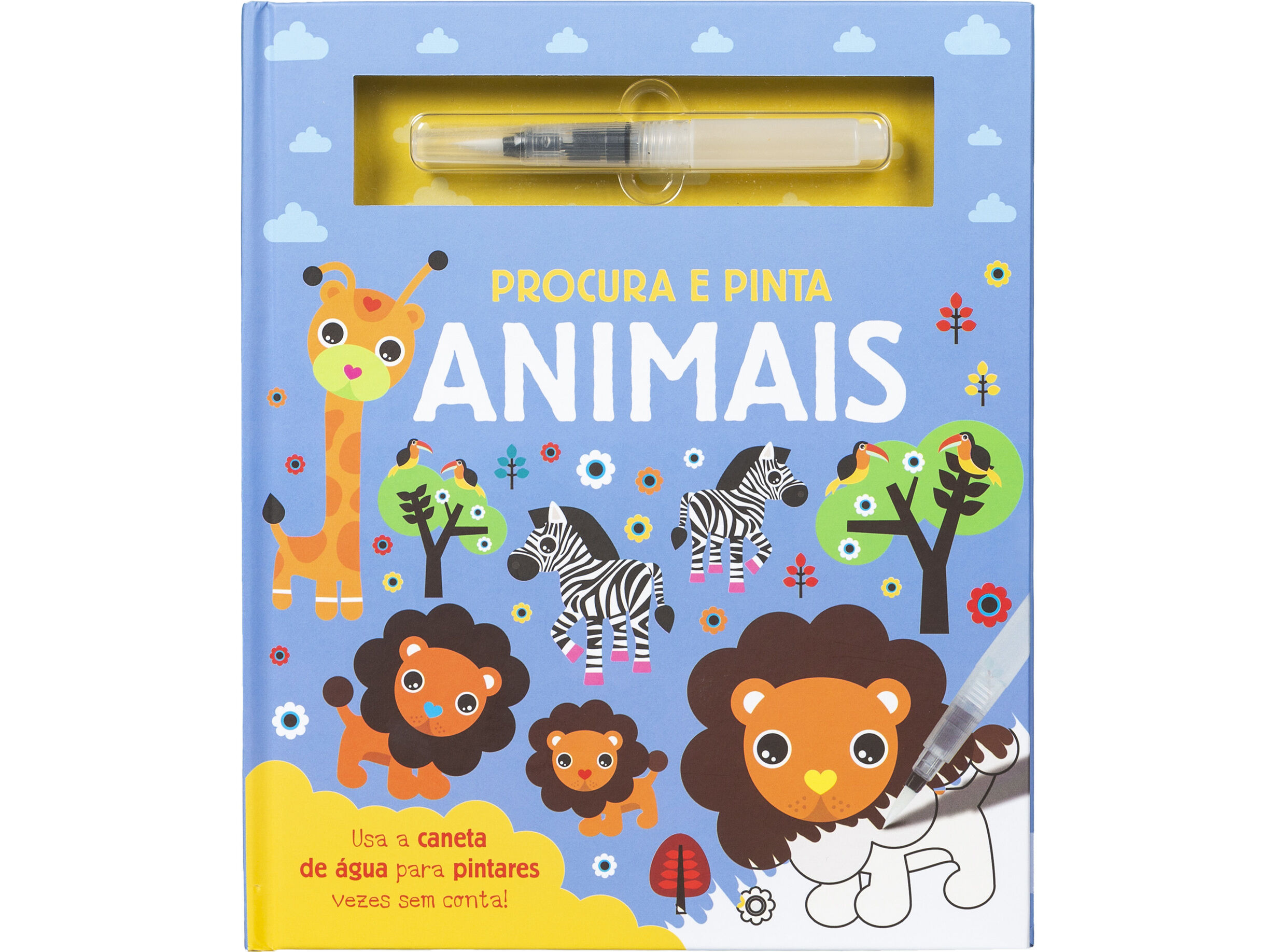 LIVRO PROCURA E PINTA ANIMAIS image number 0