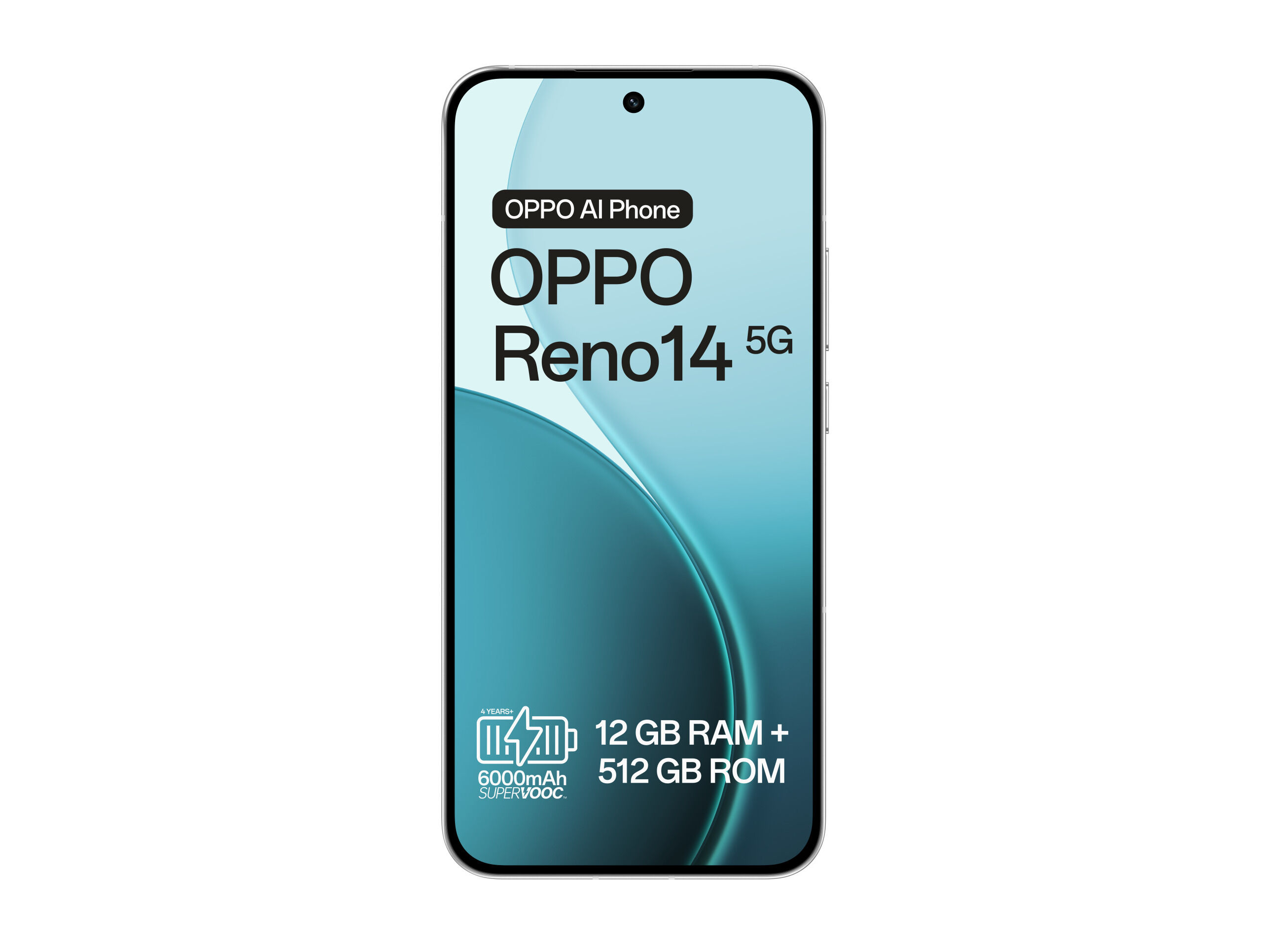 SMARTPHONE OPPO RENO14 5G (6.59'' 12/512GB BRANCO) image number 1