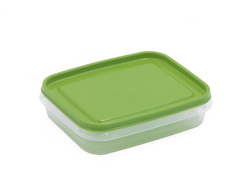 CAIXA HERM&Eacute;TICA RECTANGULAR MINI CANASTA 0.5L 16.5X13X4CM