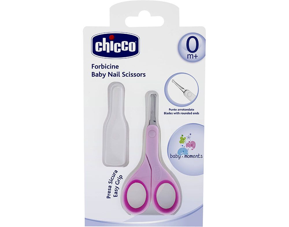 TESOURA CHICCO ROSA 1UN