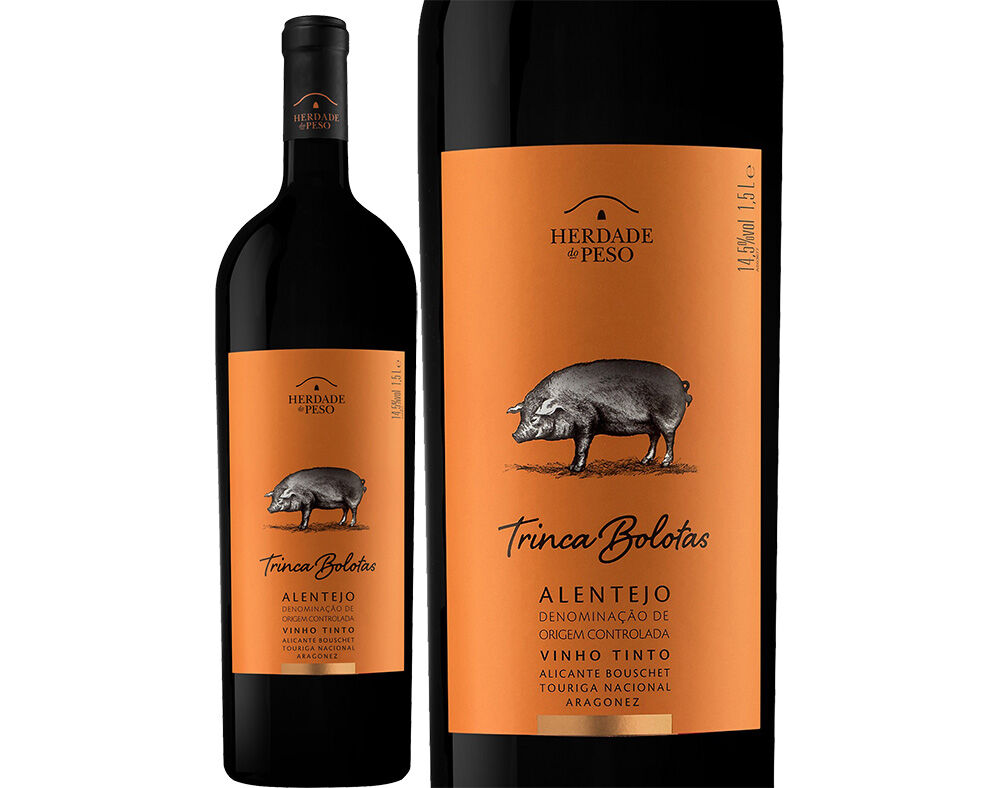VINHO TINTO TRINCA BOLOTAS ALENTEJO 1.5L image number 0