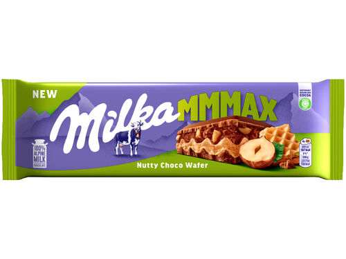 CHOCOLATE MILKA NUTTY CHOCO&WAFER 270 G image number 0