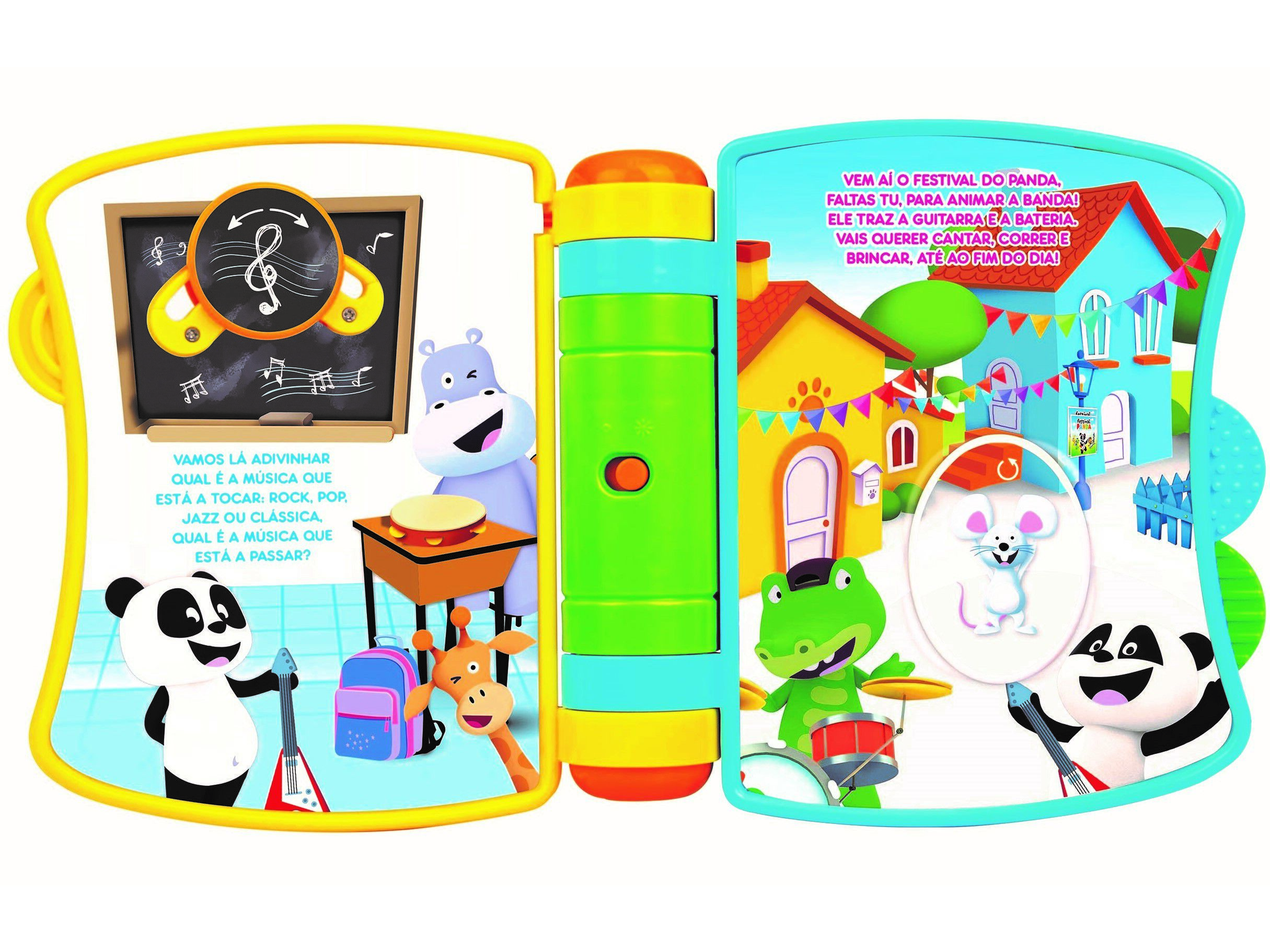 LIVRO MUSICAL PANDA image number 1