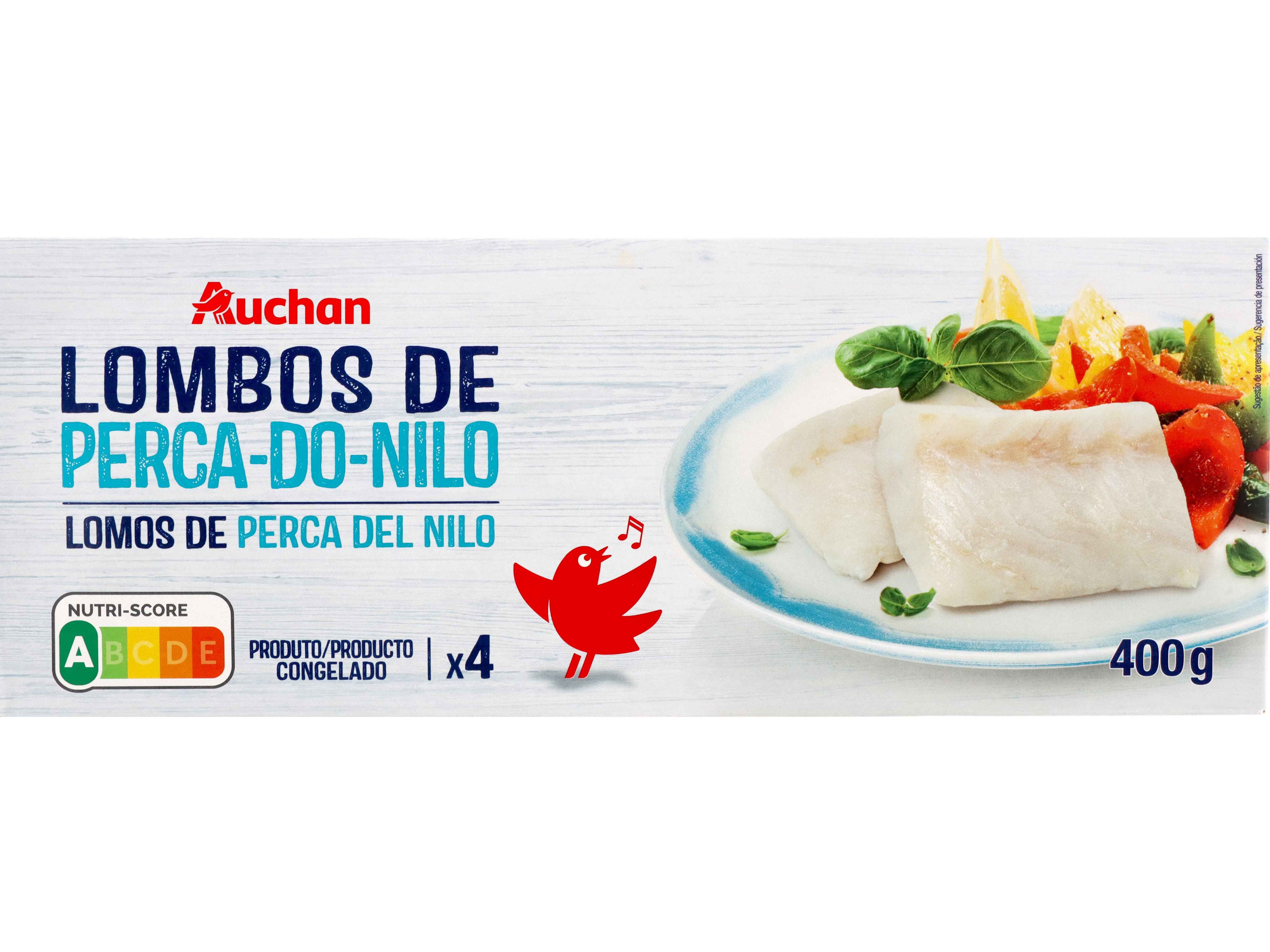 LOMBOS AUCHAN PERCA-DO-NILO 400G image number 0