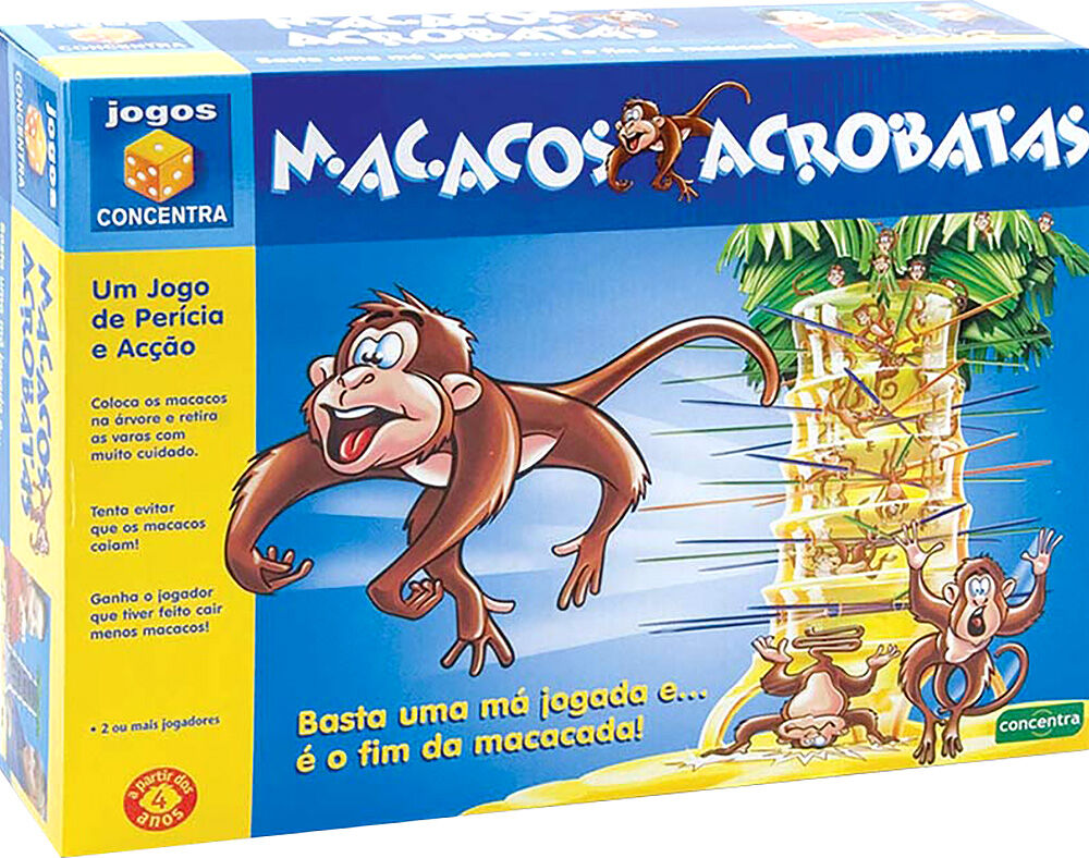 JOGO MACACOS ACROBATAS CONCENTRA image number 0