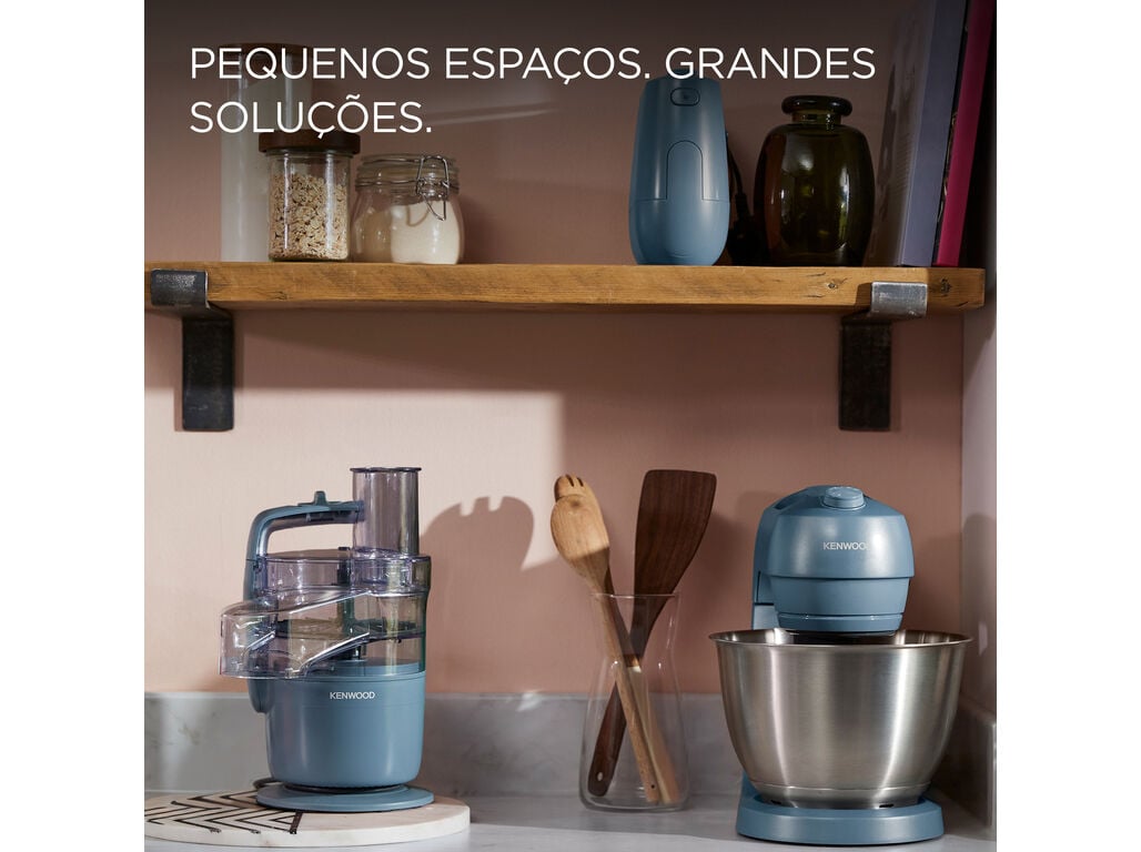 ROCESSADOR DE ALIMENTOS KENWOOD MULTIPRO GO FDP23.140GY AZUL 900W 1.3L image number 7