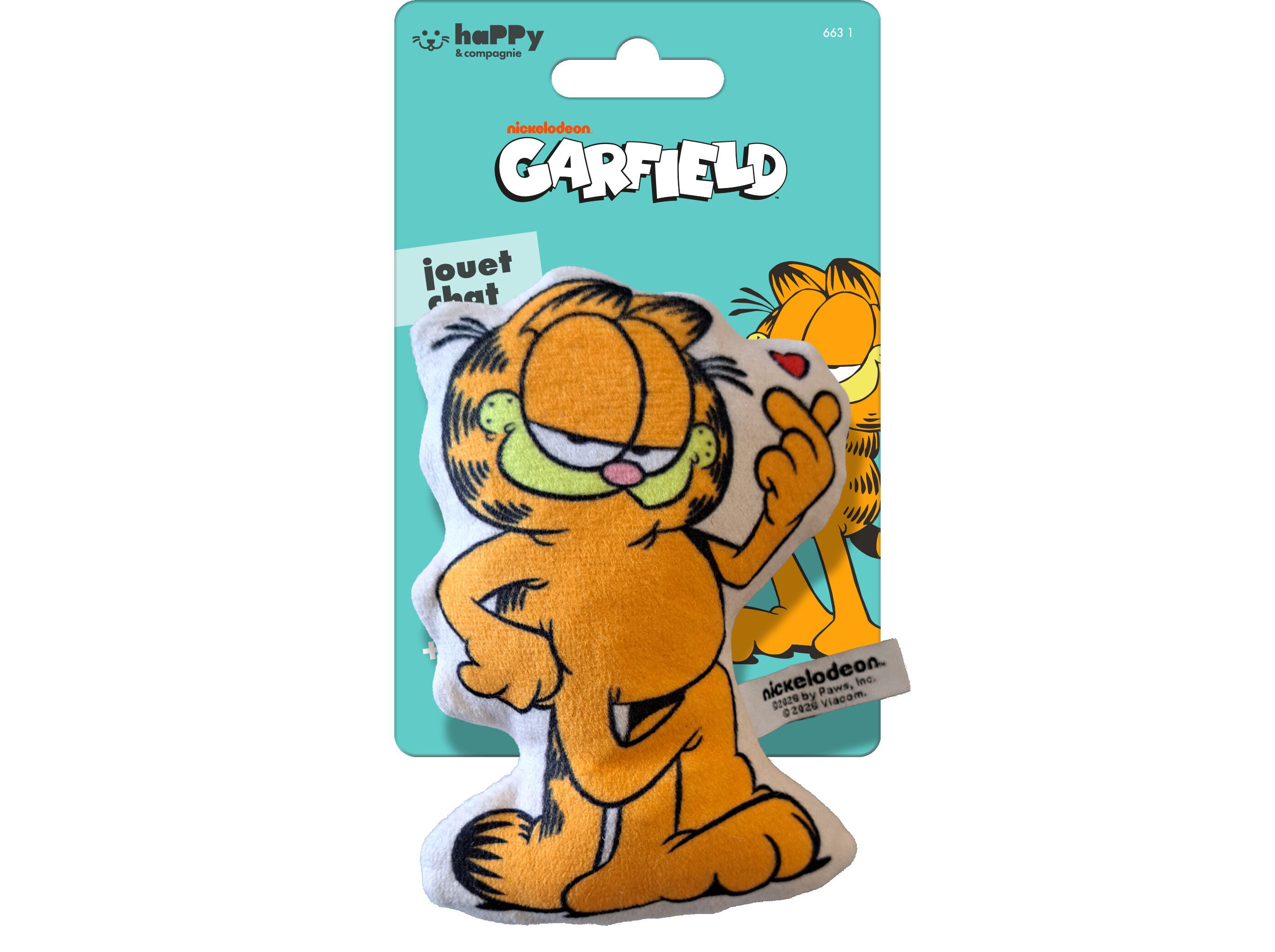 BRINQUEDO PARA GATO GARFIELD PELUCHE DOUDOU image number 1