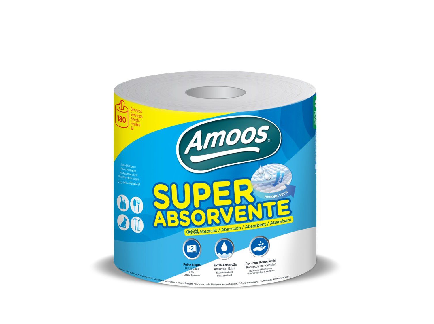 ROLO COZINHA AMOOS JUMBO 1UN