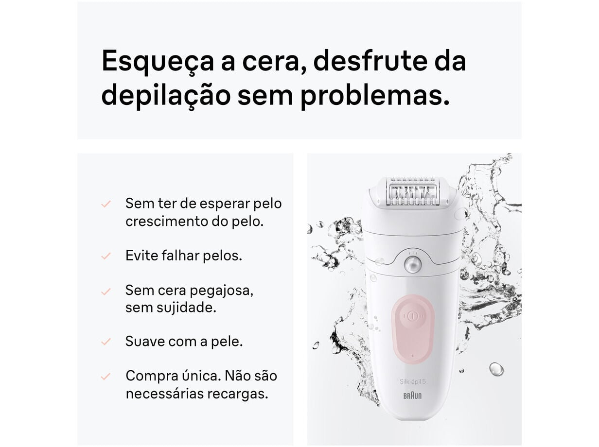 DEPILADOR ARRANQUE BRAUN SILK EPIL S5 5-030 image number 4