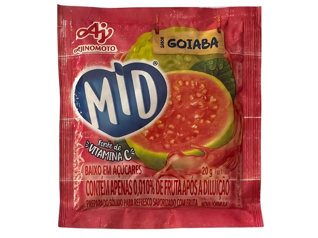 REFRESCO EM P&Oacute; MID GOIABA 20G