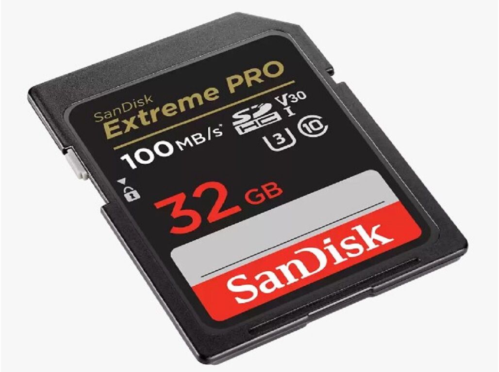 CART&Atilde;O MEM&Oacute;RIA SANDISK -100MB/S EXTREME PRO SDHC 32GB image number 1