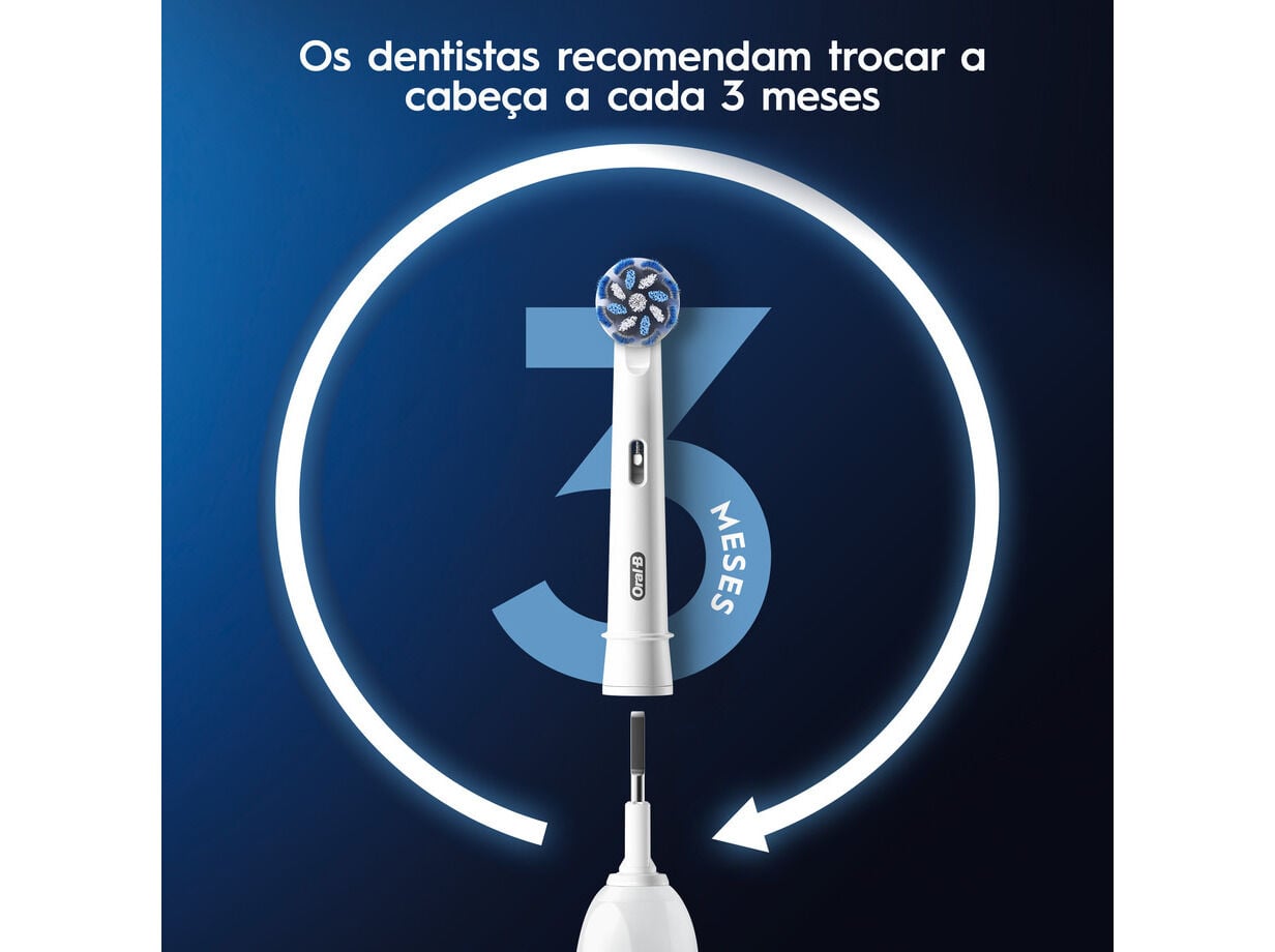 RECARGA PRO ORAL-B SENSITIVE WHITE 8UN image number 4