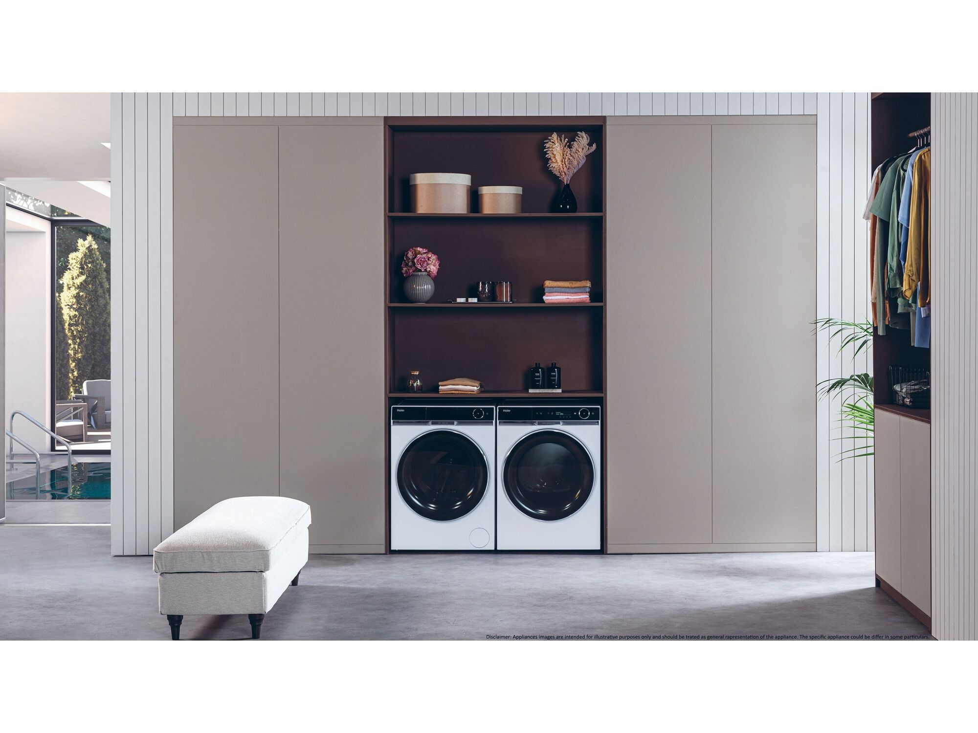 M&Aacute;QUINA DE LAVAR ROUPA HAIER HW100-BD14397U1S - BRANCO A 10KG image number 11