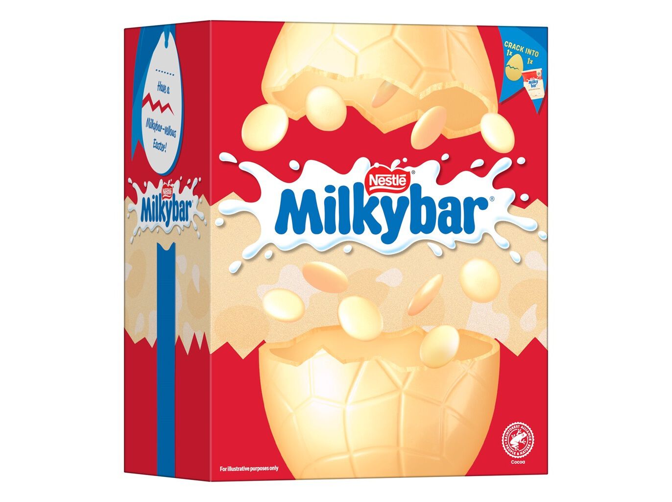 OVO MILKYBAR CHOCOLATE BRANCO 180G image number 0
