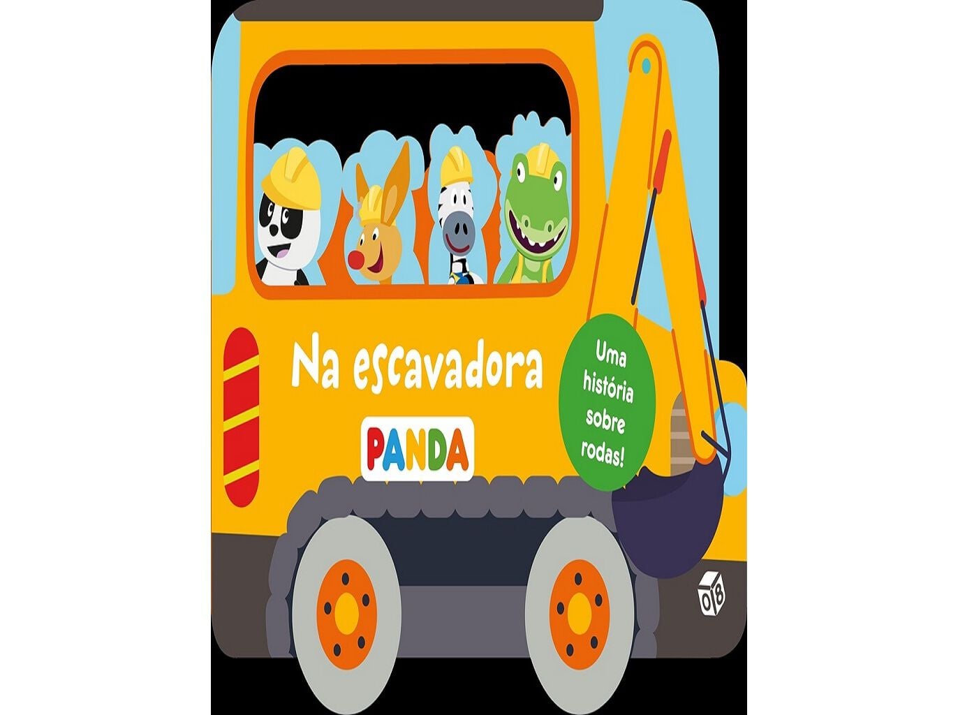 LIVRO PANDA-NA ESCAVADORA: ZERO A OITO image number 0