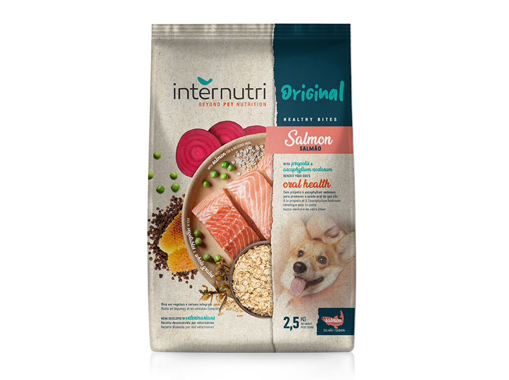 RA&Ccedil;&Atilde;O C&Atilde;O INTERNUTRI SA&Uacute;DE ORAL SALM&Atilde;O 2.5KG