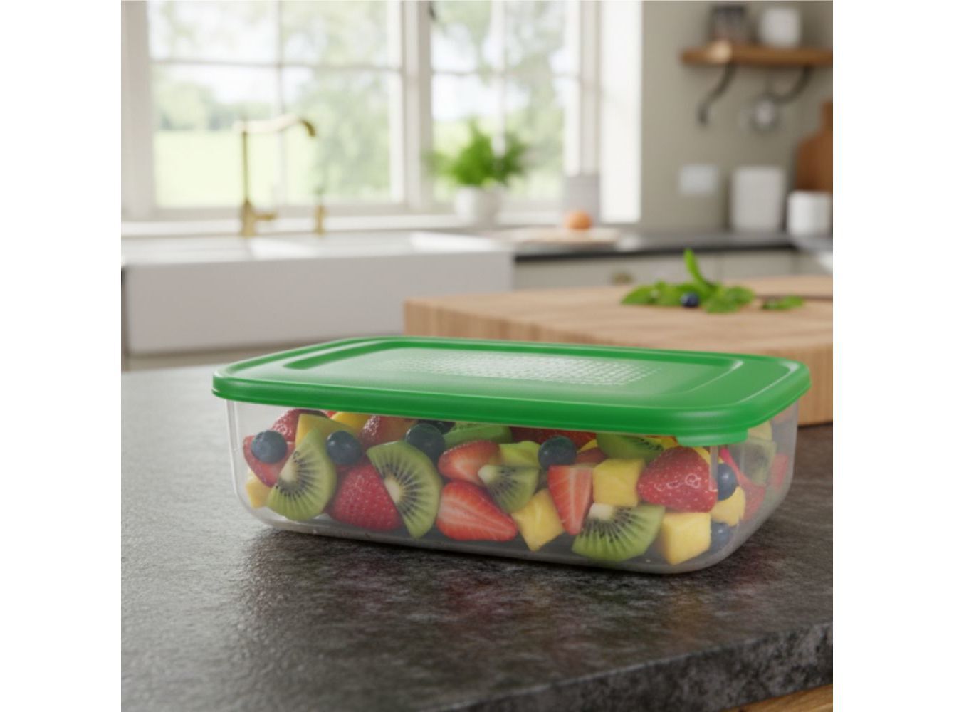 CAIXA RECTANGULAR CODIL 23.5X15.5X3.5CM CORES SORTIDAS image number 1