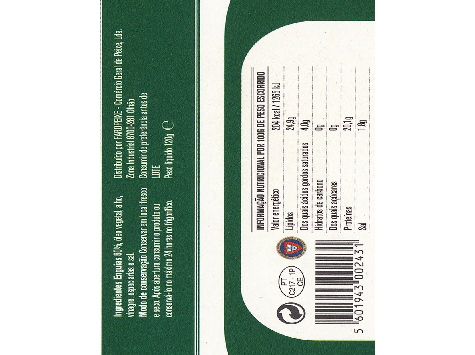 ENGUIAS NAZARENA ESCABECHE 120(72)G image number 1