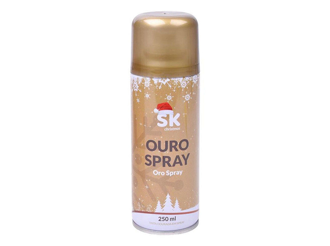 SPRAY CHRISTMAS DOURADO 250 ML