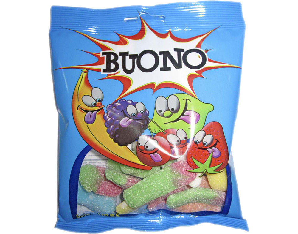 GOMAS BUONO MINI MIX ACIDO 100G image number 0