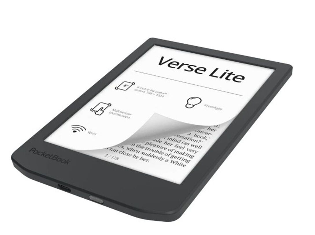 E-BOOK POCKETBOOK VERSE LITE PB619-T-WW 6'' PRETO image number 3