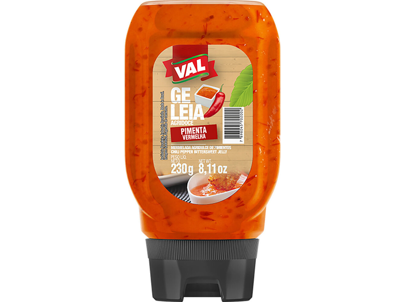 GELEIA DE PIMENTA VAL TOD DOWN 230G