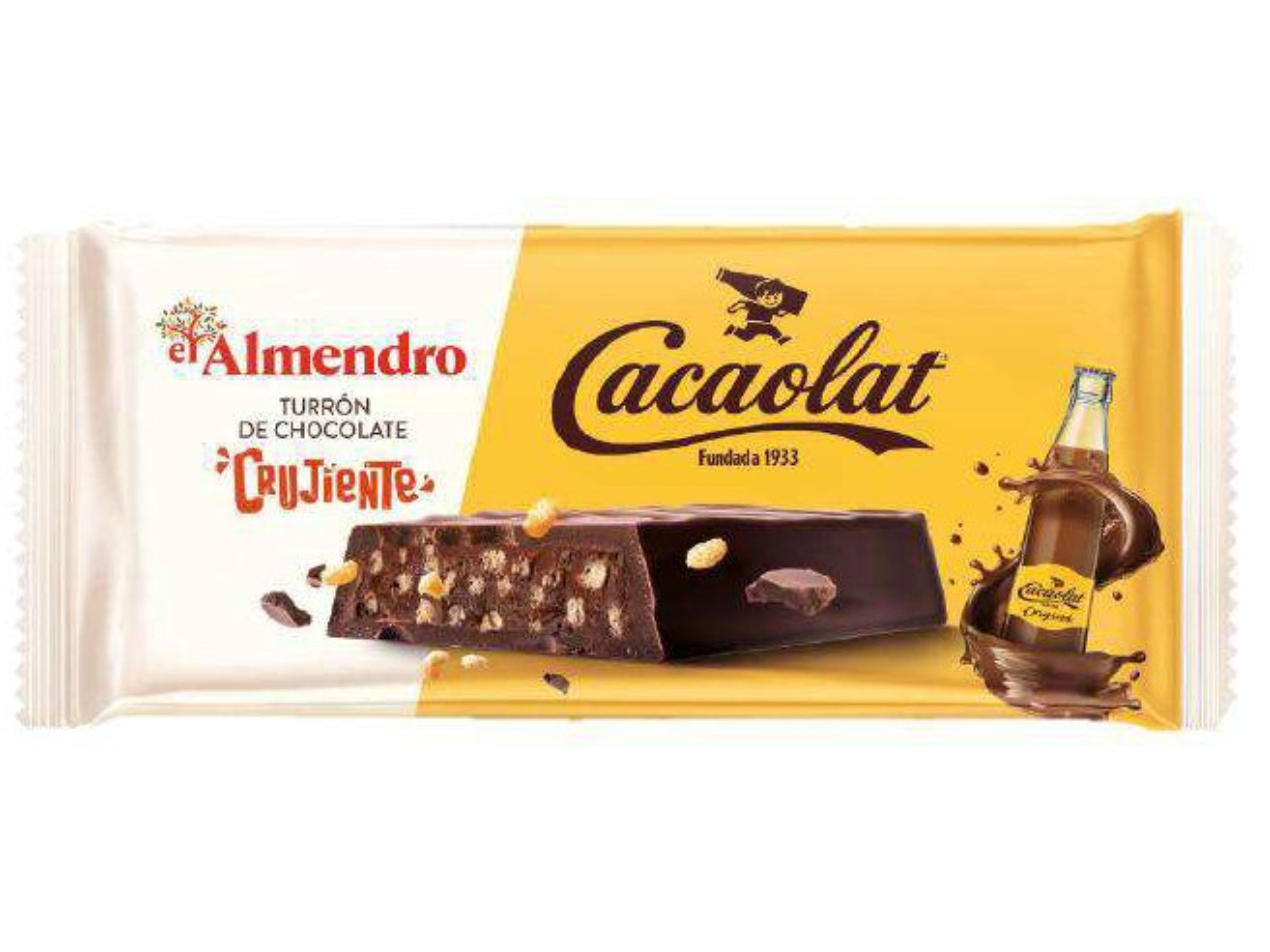 TABLETE EL ALMENDRO CROCANTE CACAOLAT 180G